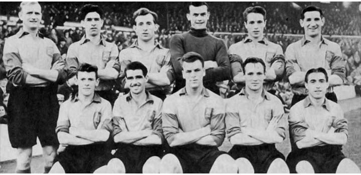 leeds squad photo 1952-1953