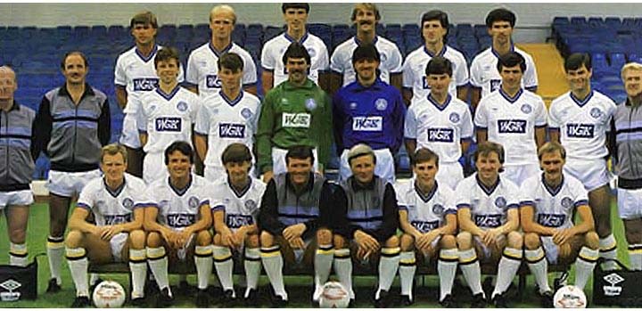 leeds squad photo 1984-1985