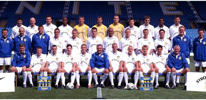 leeds squad photo 2000-2001
