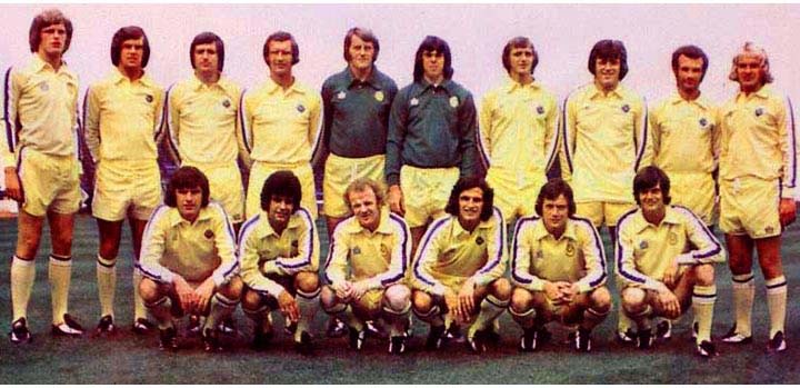 leeds squad photo 1974-1975