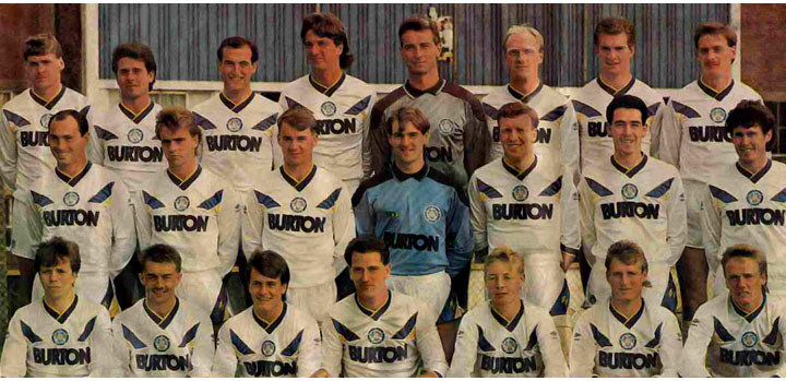 leeds squad photo 1987-1988