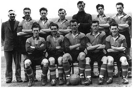 Raich Carter Leeds United 1954-55